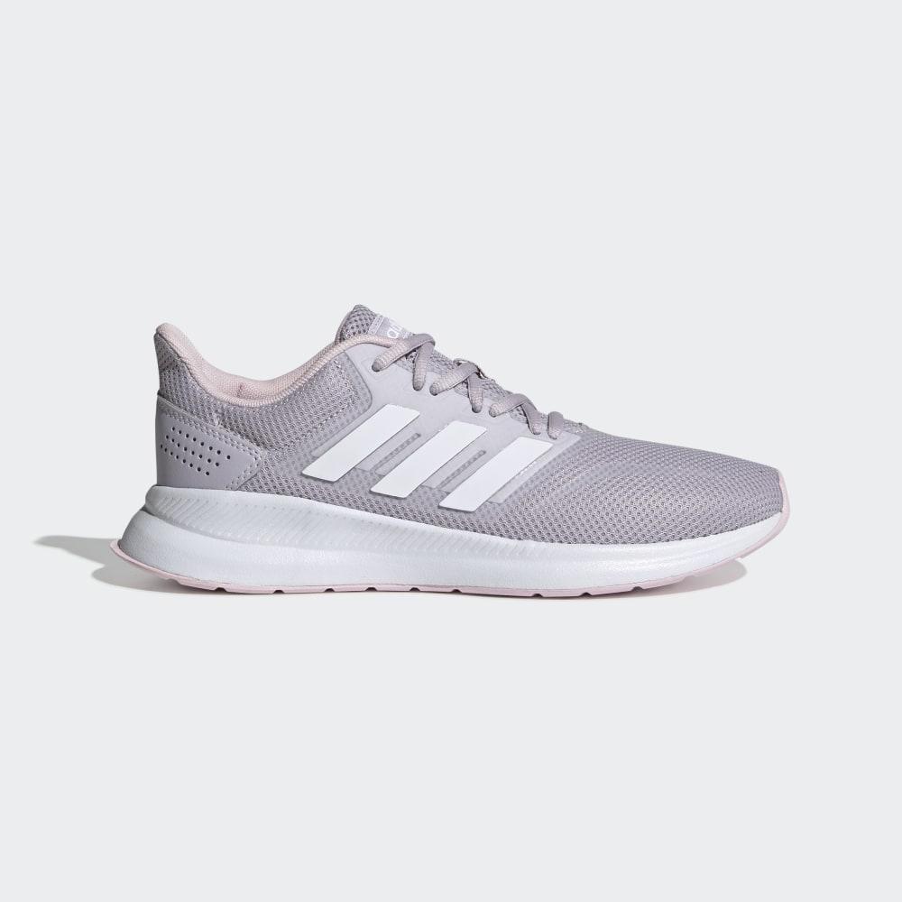 Adidas Women's Runfalcon Walking Shoes White/Pink Ireland EE8166